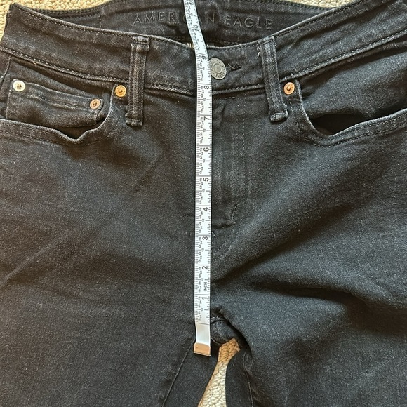 American Eagle Men’s AE AirFlex+ Slim Straight Jeans in Black Size 28 - Picture 6 of 7